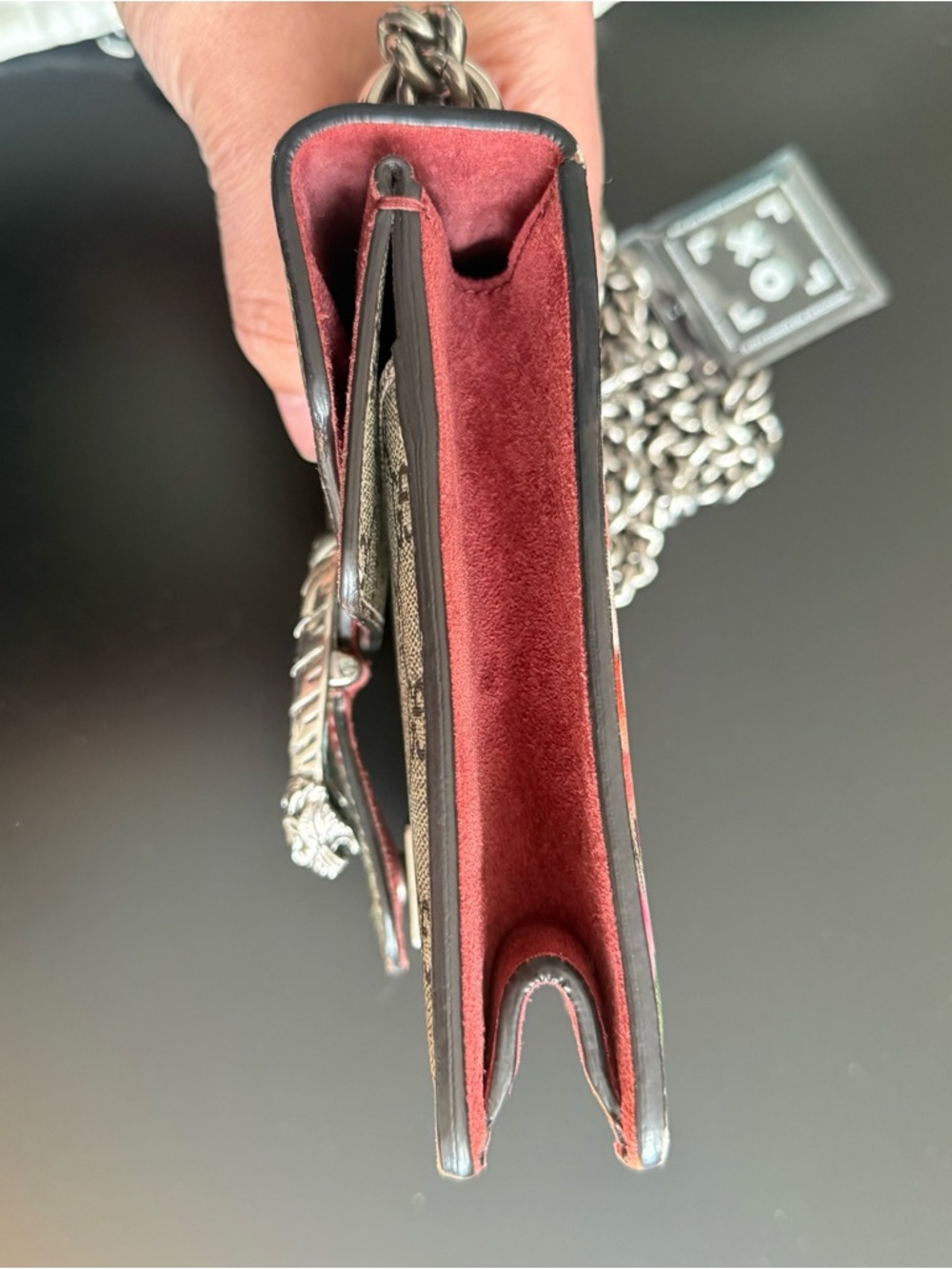 Gucci Dionysus GG Supreme Flora Crossbody small - Picture 9 of 11